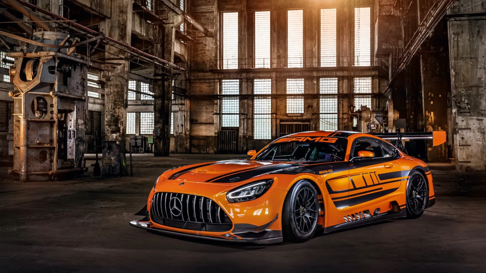 Mercedes-AMG GT3。首次出战纽北24小时，它就在2016年包揽了总成绩前四。图片：Mercedes-AMG。